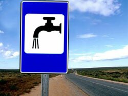 Дорожный знак Питьевая вода