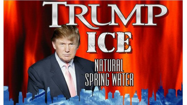 Ледяной Трамп Натуральная Родниковая Вода